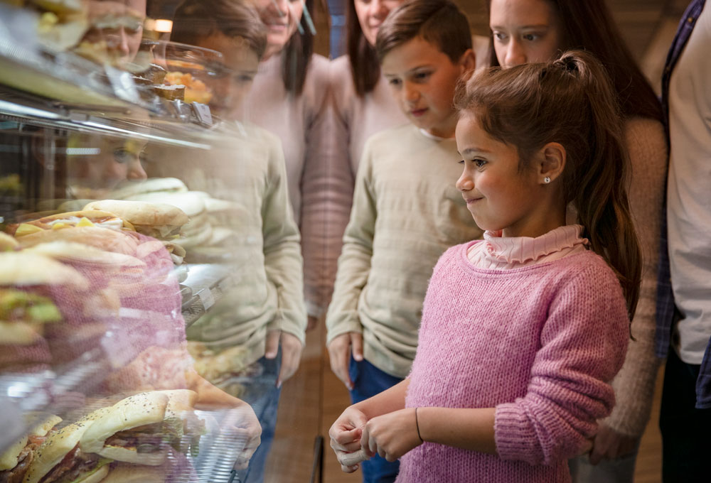 Grab some family snacks from Hectors Cafe