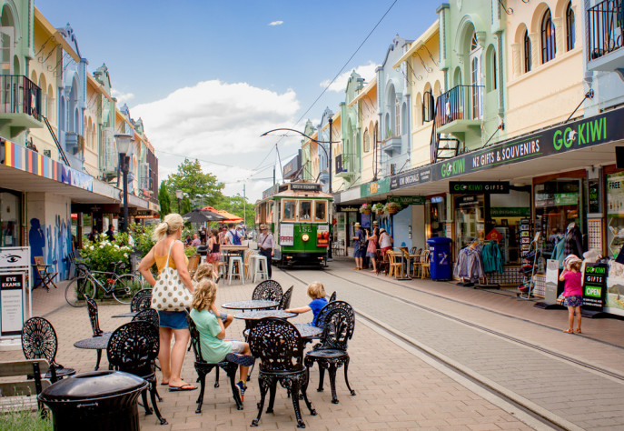 Destinations Christchurch tram on New Regent Street 1000x680 2