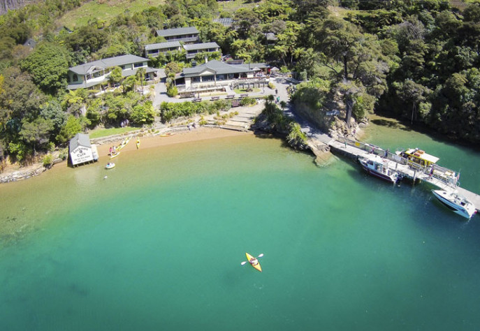 Relax in the magnificent Marlborough Sounds with our Lochmara Lodge package