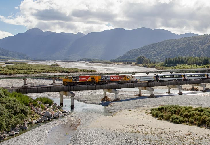 Explore NZ on a TranzAlpine West Coast adventure