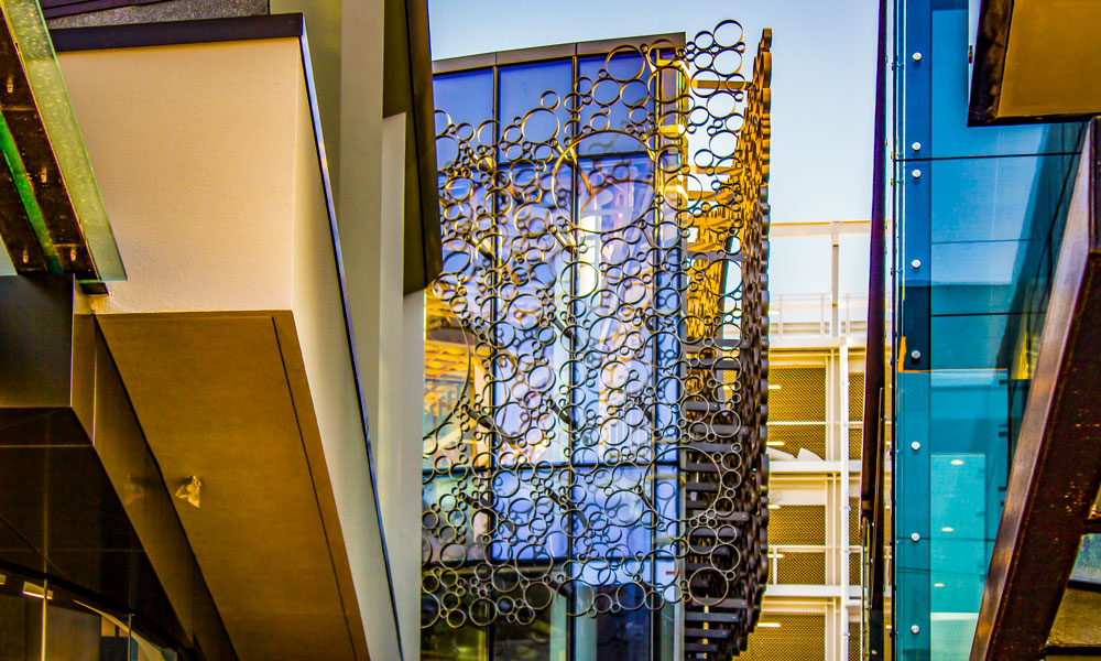 Christchurch's modern architecture is an attraction in itself!