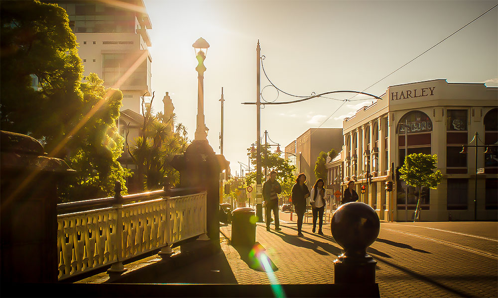 Christchurch's regenerated city centre offers a relaxing yet vibrant nightlife 