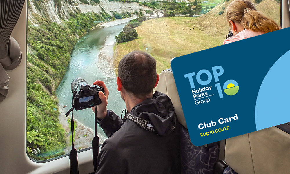 Save 10% using your Top-10 Club Card with our Northern Explorer train discount