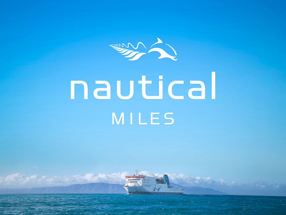 Sail away with Cook Strait ferry discounts with our Nautical Miles Loyalty Programme