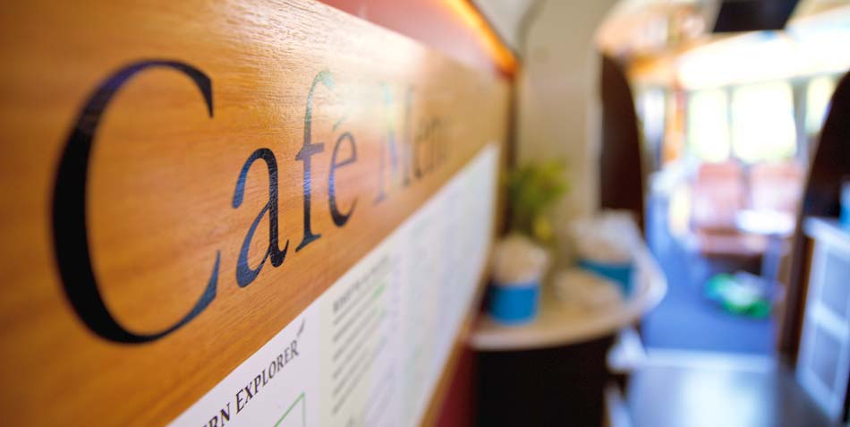 Scenic Class Cafe Menu