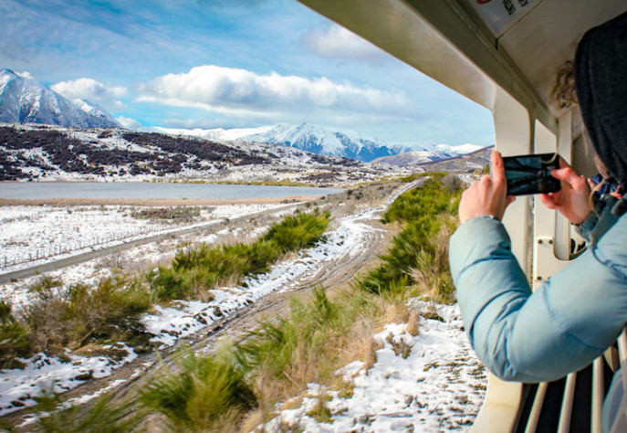 TranzAlpine Open air in the Snow at Cass 730x504
